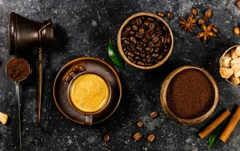 Kawa, Herbata, Kakao