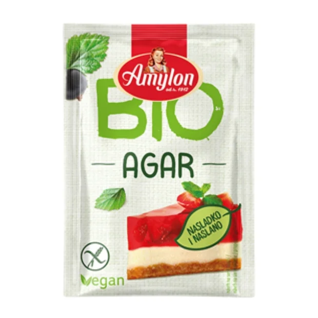 Agar bezglutenowy Bio, 10 g, Amylon