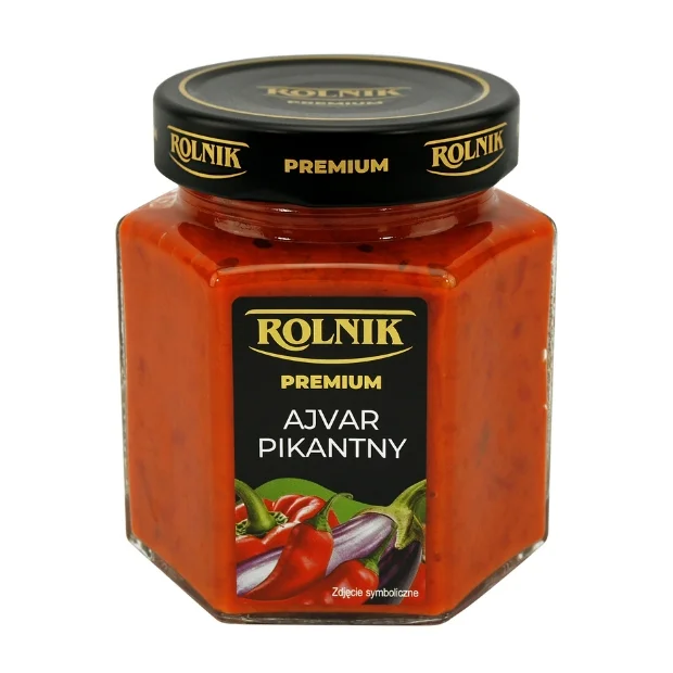 Ajvar pikantny, 300 g, Rolnik