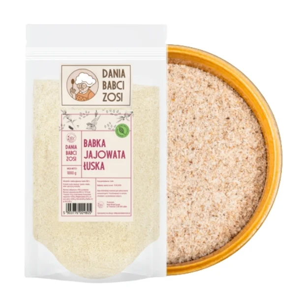 Babka jajowata łuska mielona, 1 kg, Dania Babci Zosi