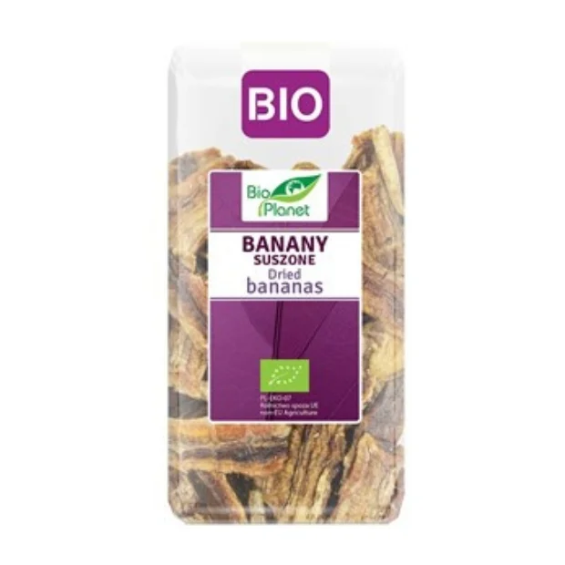 Banany suszone Bio, 150 g, Bio Planet