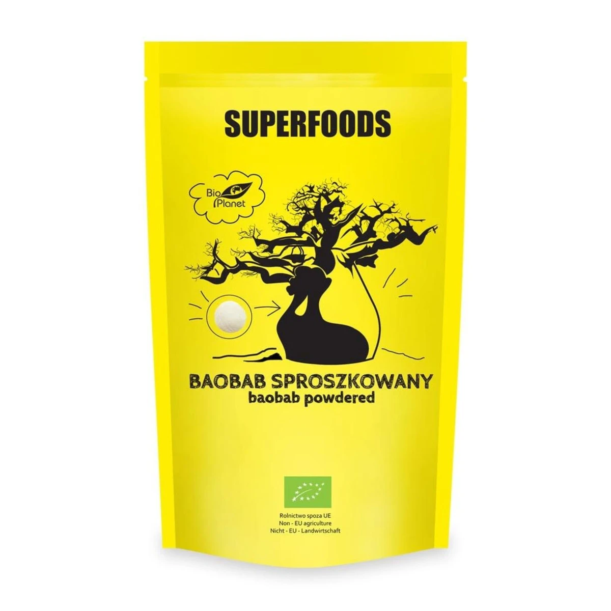 Baobab sproszkowany Bio, 150g, Bio Planet