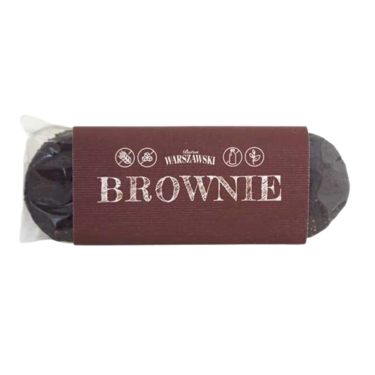 Baton brownie, bezglutenowy, Baton Warszawski