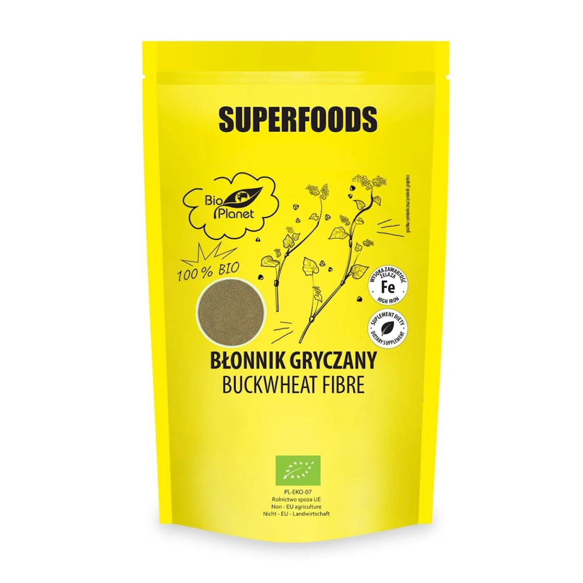 Błonnik gryczany Bio, Bio Planet