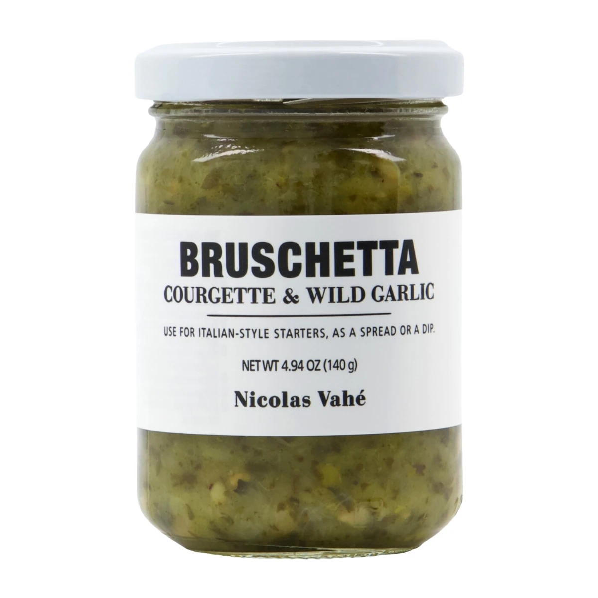 Bruschetta z cukinią i dzikim czosnkiem, Nicolas Vahé