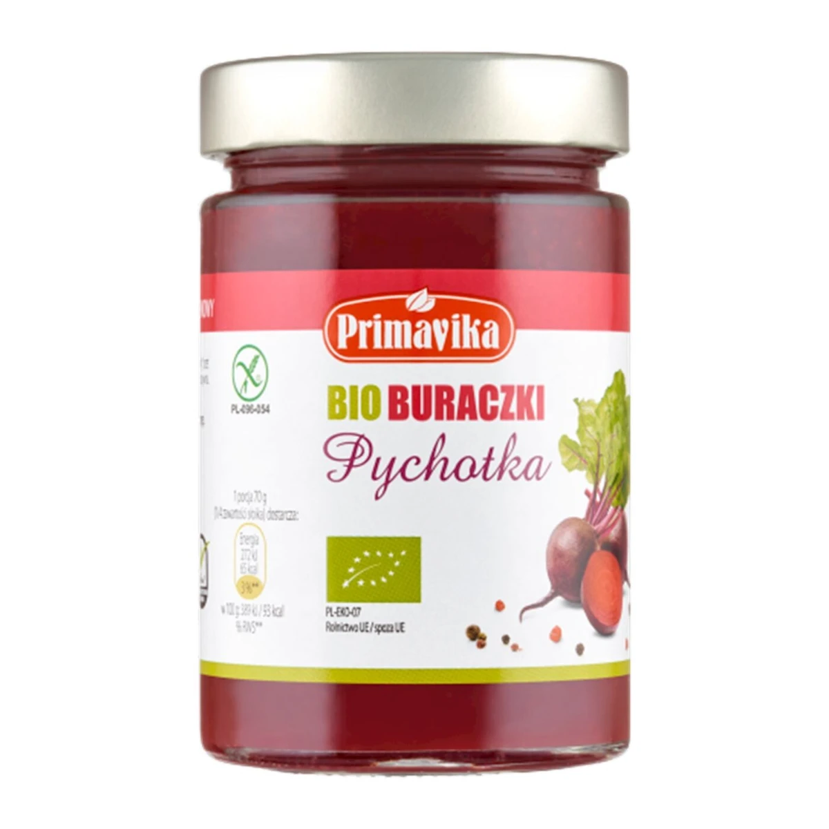 Buraczki tarte Pychotka Bio, Primavika