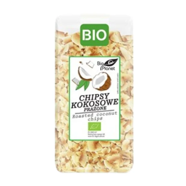 Chipsy kokosowe prażone Bio, 150 g, Bio Planet 