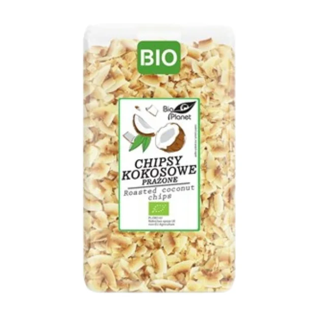 Chipsy kokosowe prażone Bio, 400 g, Bio Planet 