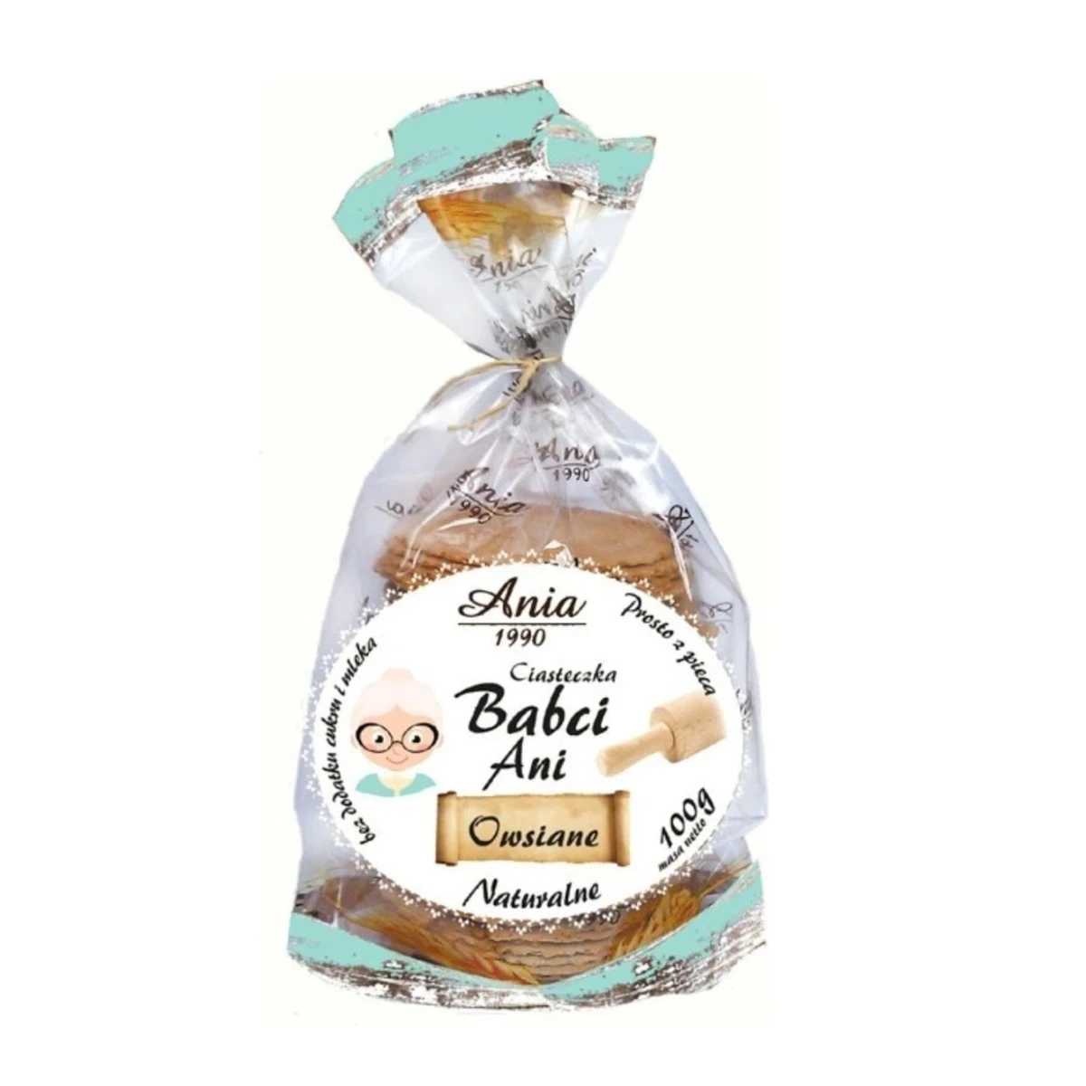 Ciasteczka Babci Ani owsiane, Ania      