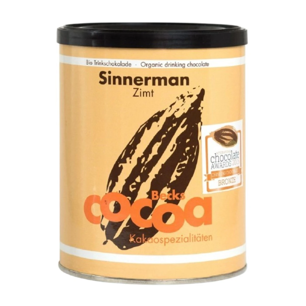 Czekolada do picia cynamonowa Fair Trade Bio, Becks Cocoa 