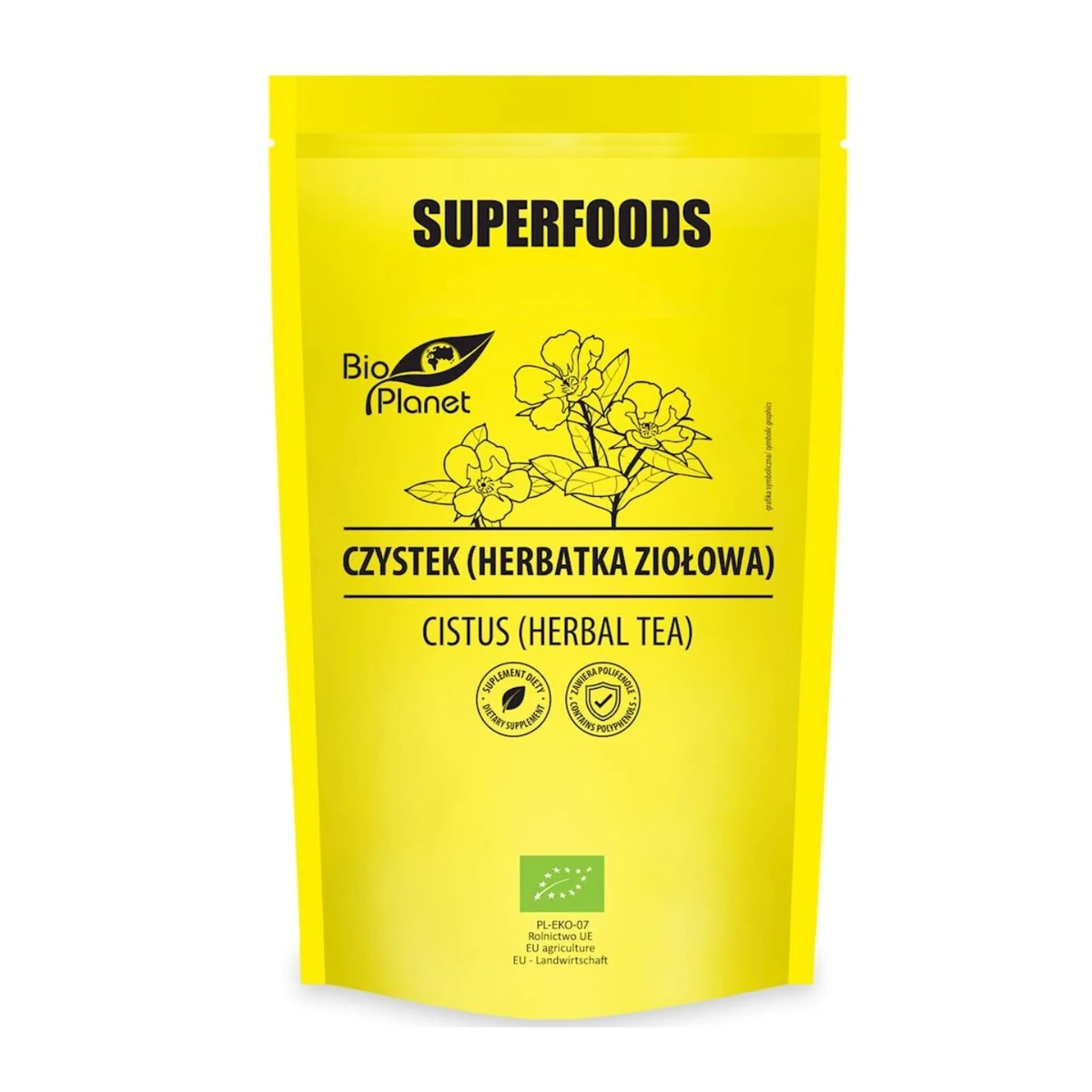 Czystek, herbatka ziołowa Bio, 70g, Bio Planet
