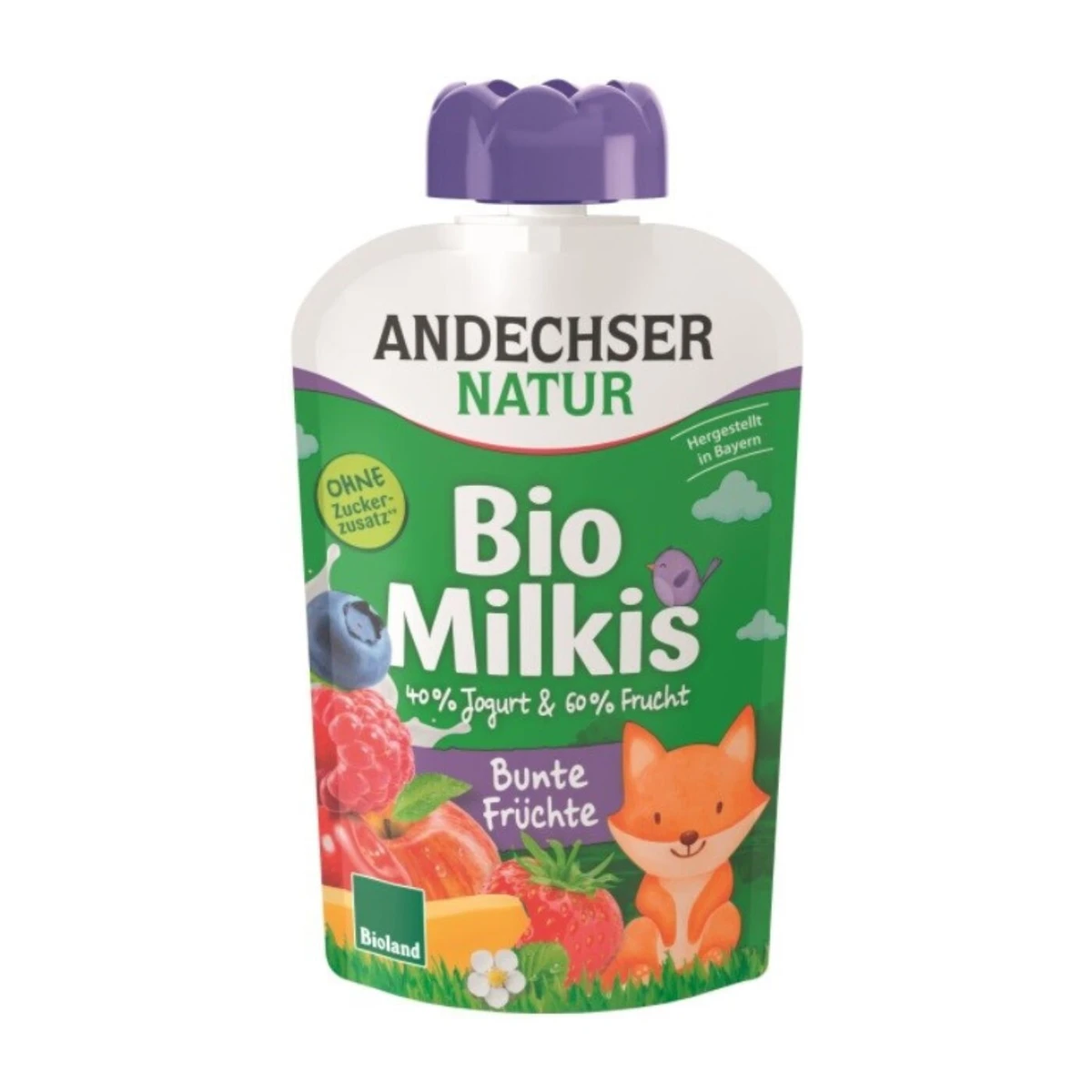 Deser jogurtowy wieloowocowy Bio, Andechser Natur