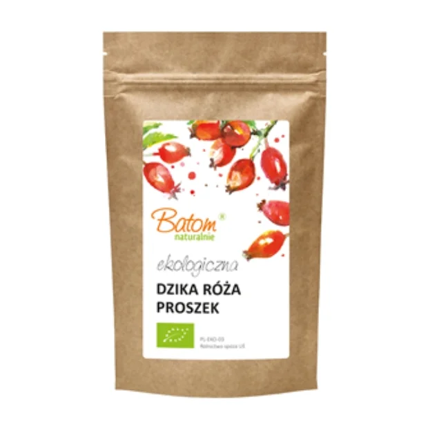 Dzika róża proszek Bio, 100 g, Batom