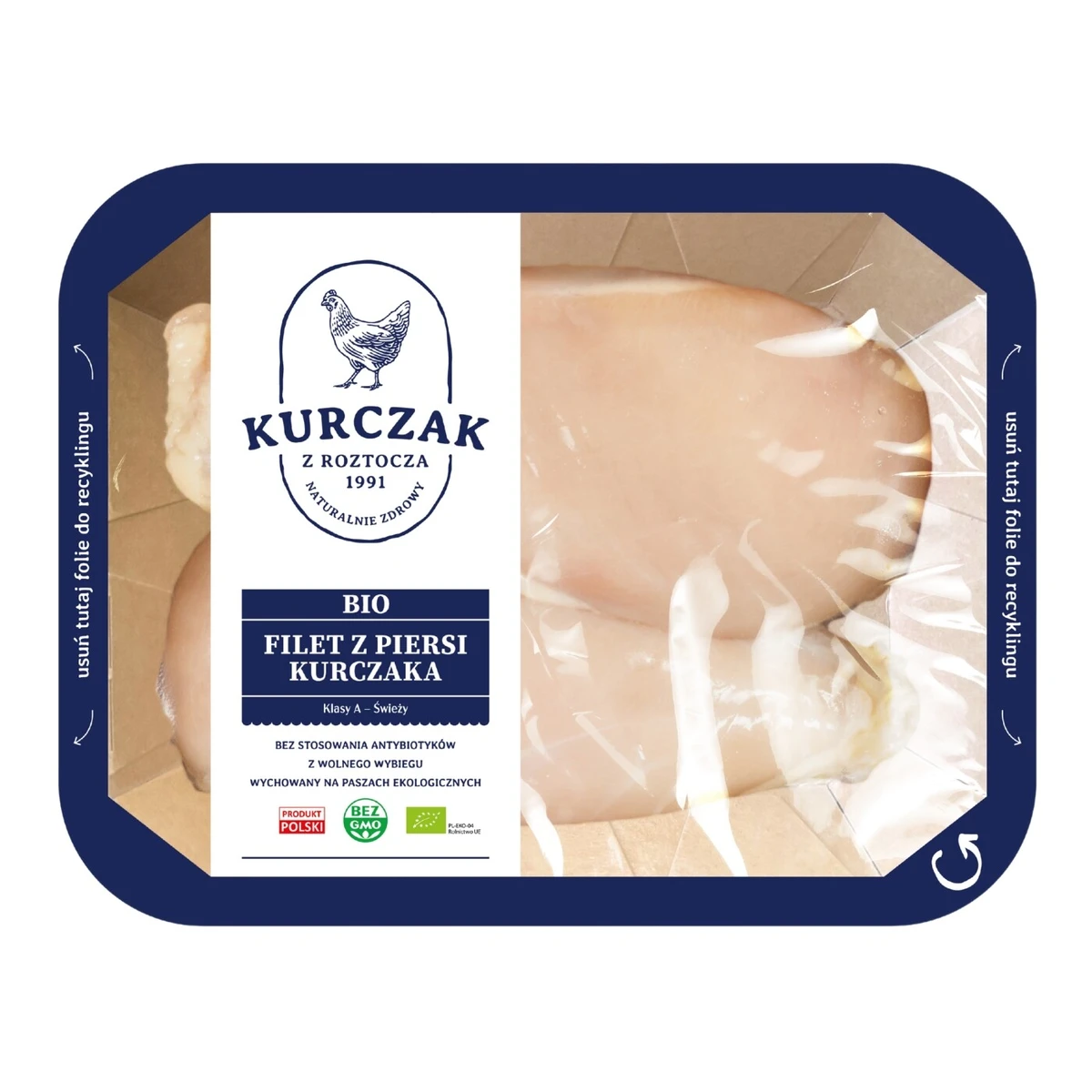 Filet z piersi kurczaka ekologicznego, Kurczak z Roztocza
