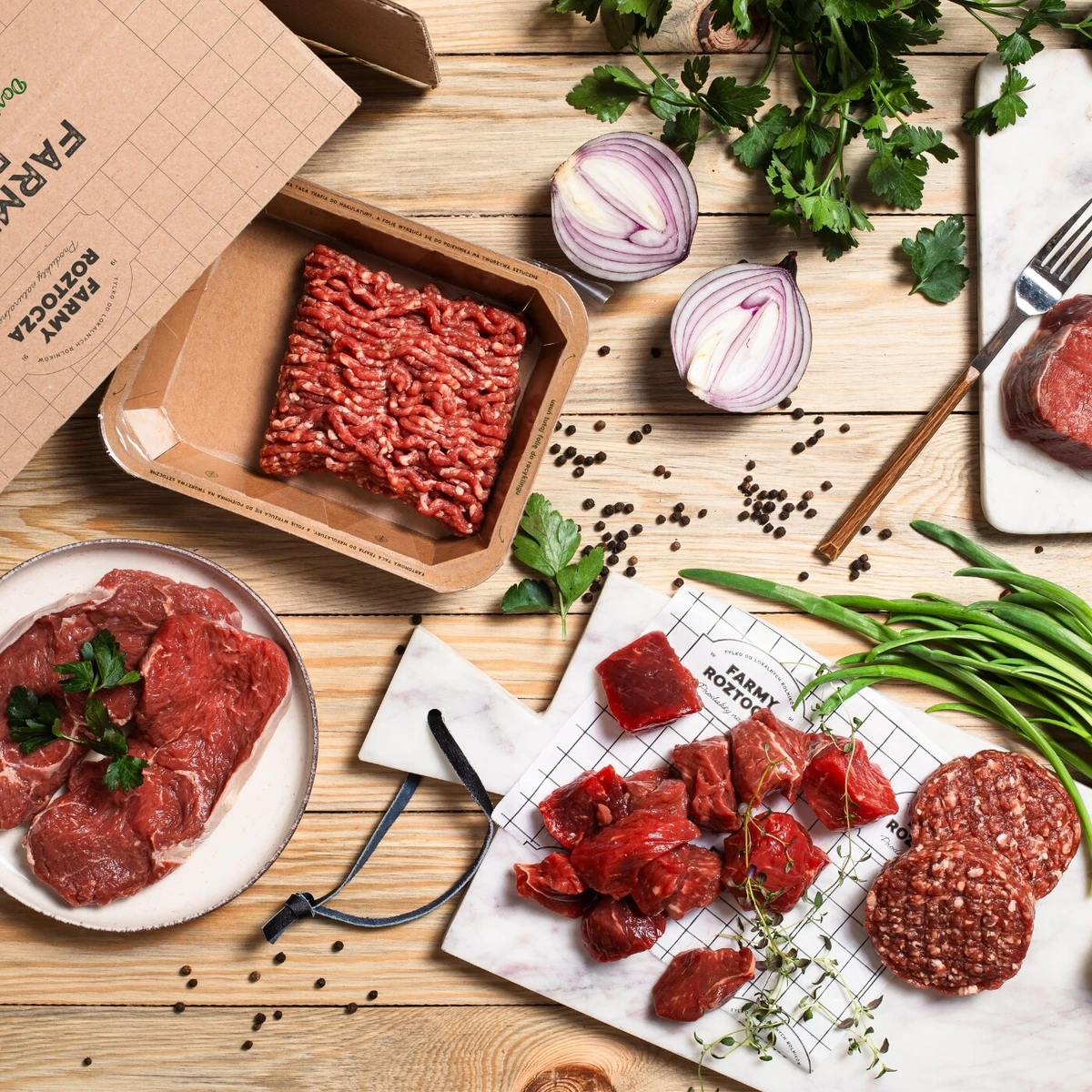 Porcje wołowiny z Roztocza, Farmy Roztocza