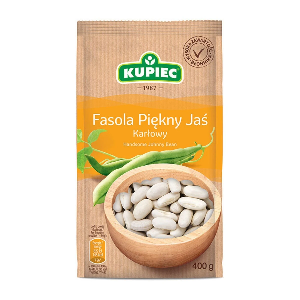 Fasola Piękny Jaś karłowy, Kupiec