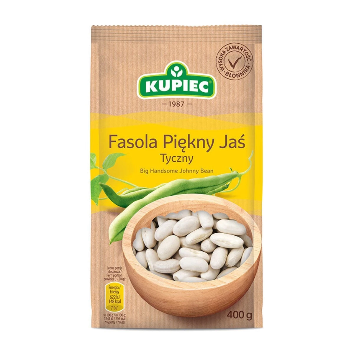 Fasola Piękny Jaś tyczny, Kupiec