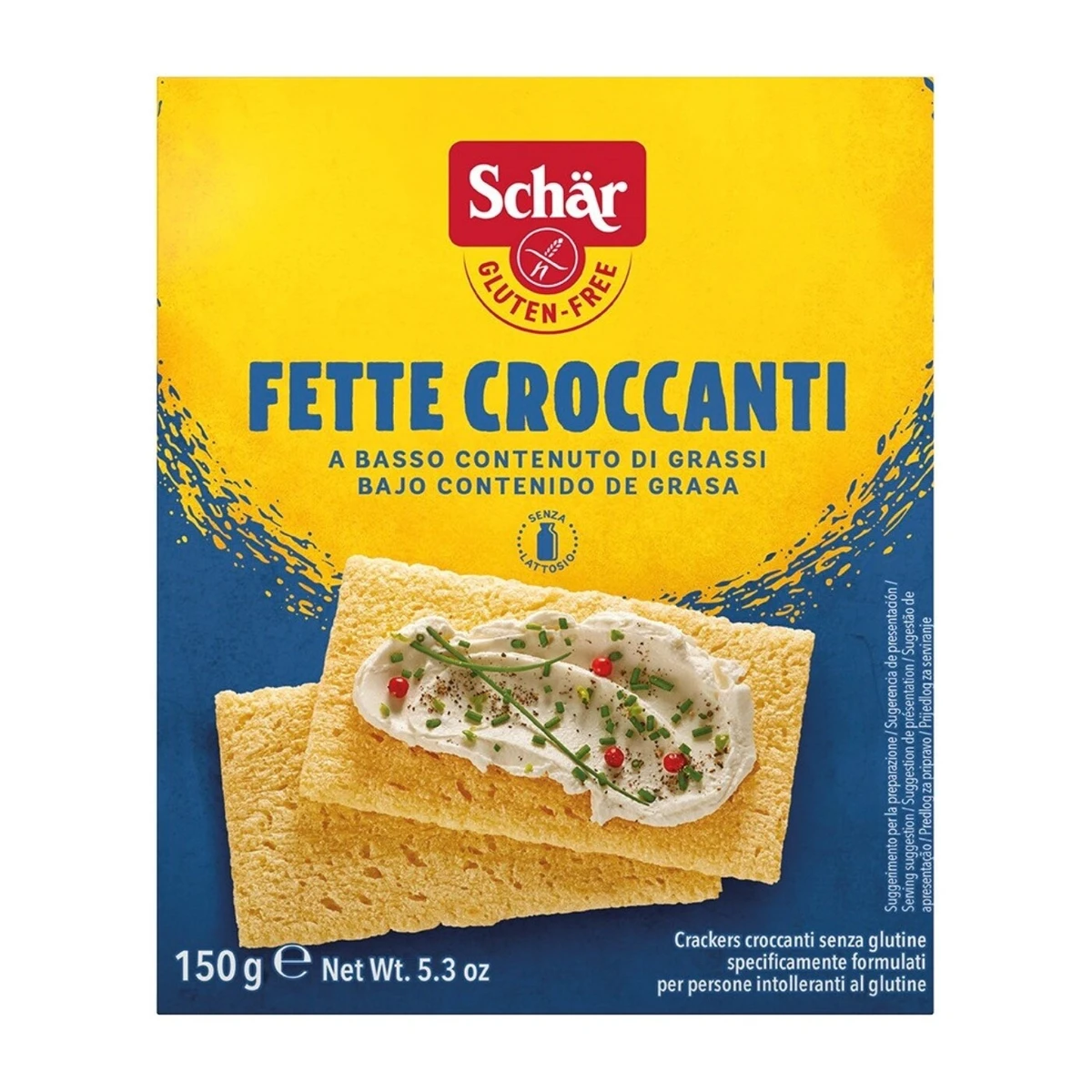 Fette croccanti – pieczywo chrupkie, bezglutenowe, Schär