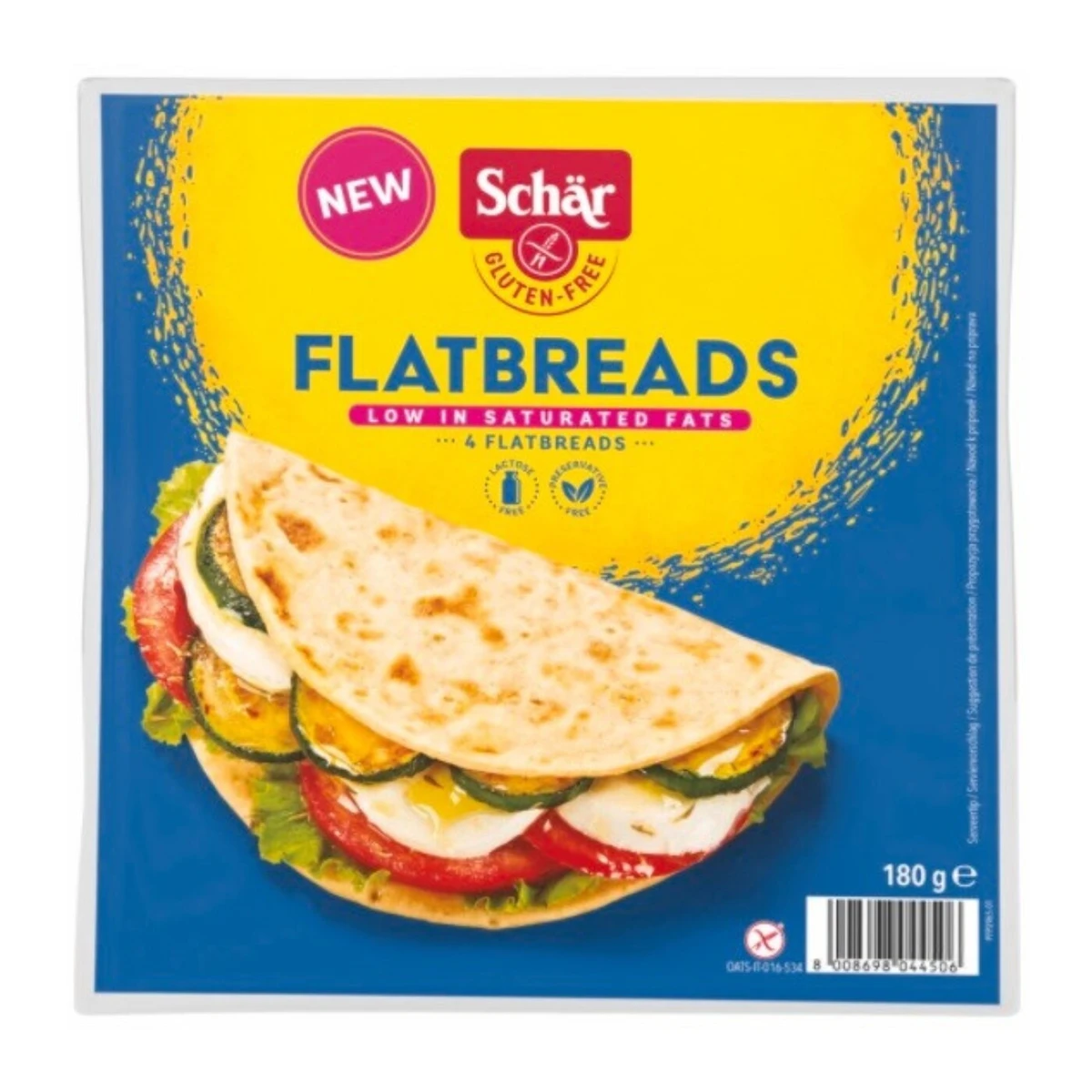 Flatbreads - tortilla bezglutenowa, Schär