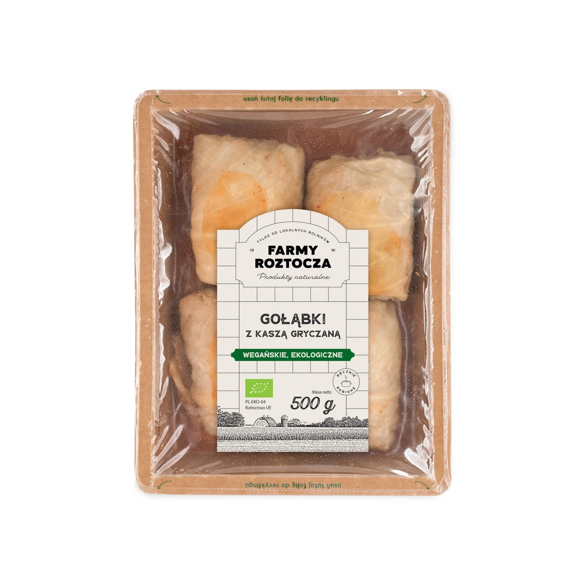 Wegańskie gołąbki z kaszą gryczaną Bio, Farmy Roztocza