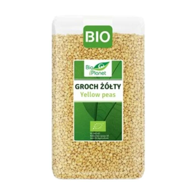 Groch żółty Bio, 1 kg, Bio Planet