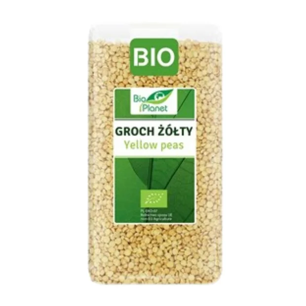 Groch żółty Bio, 500 g, Bio Planet