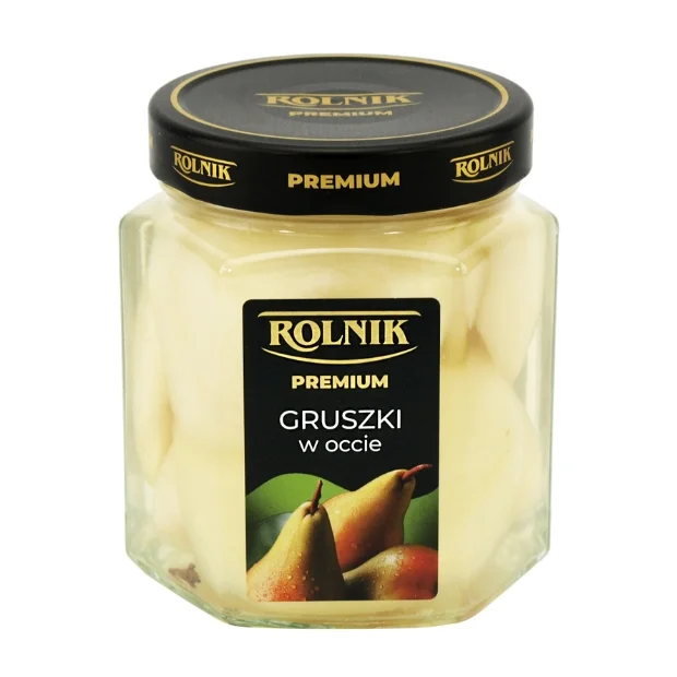 Gruszki w occie, 530 g, Rolnik