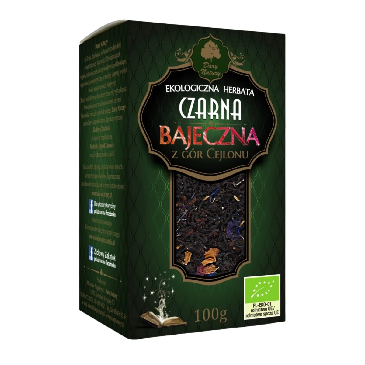 Herbata czarna bajeczna Bio, Dary Natury