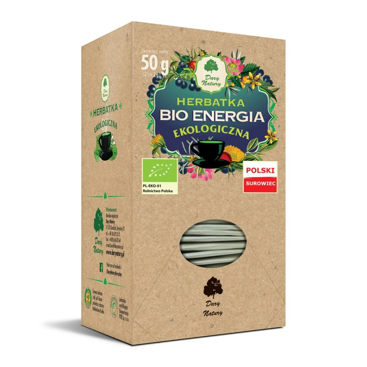 Herbatka energia Bio, Dary Natury  