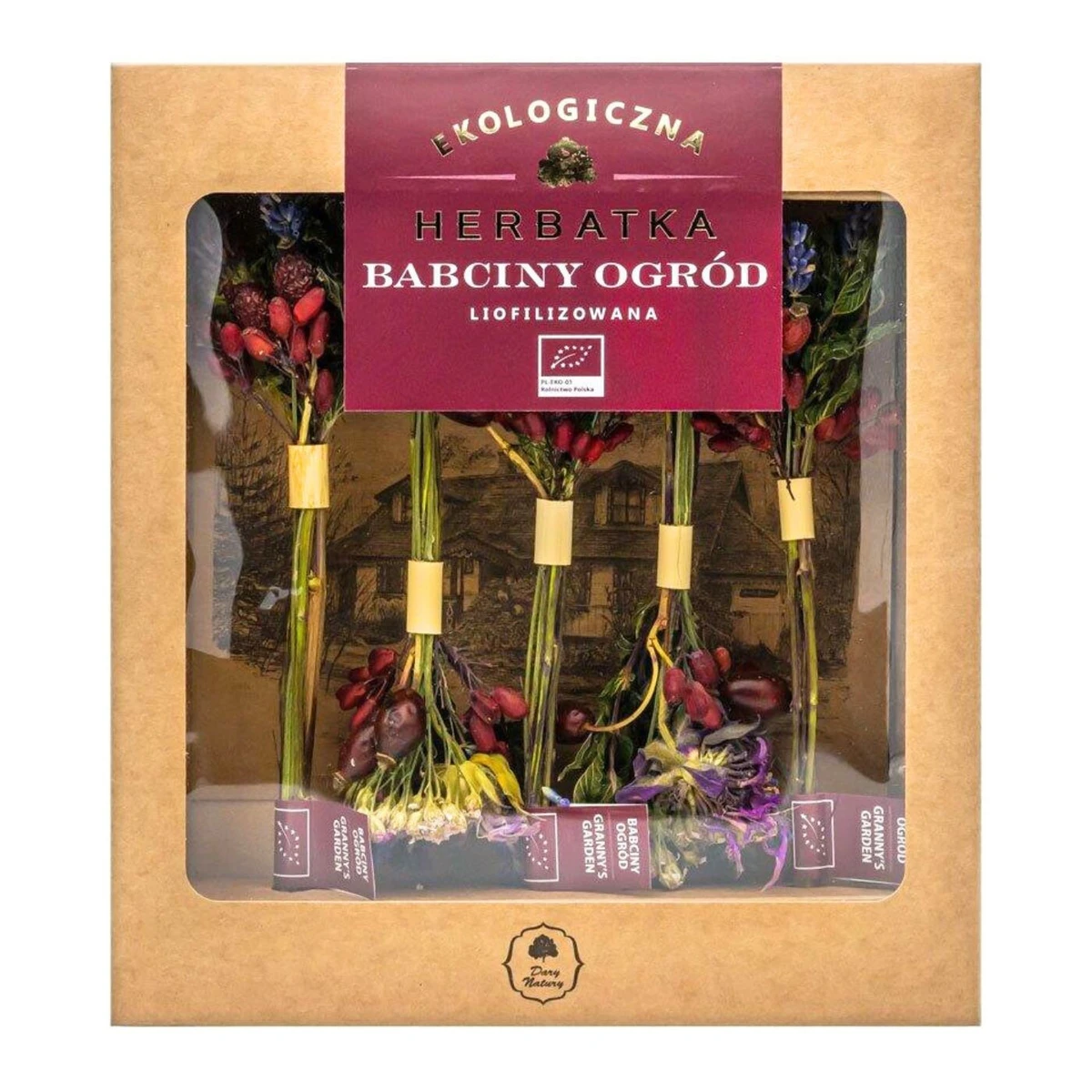 Herbatka na patyku Babciny Ogród liofilizowana Bio, Dary Natury