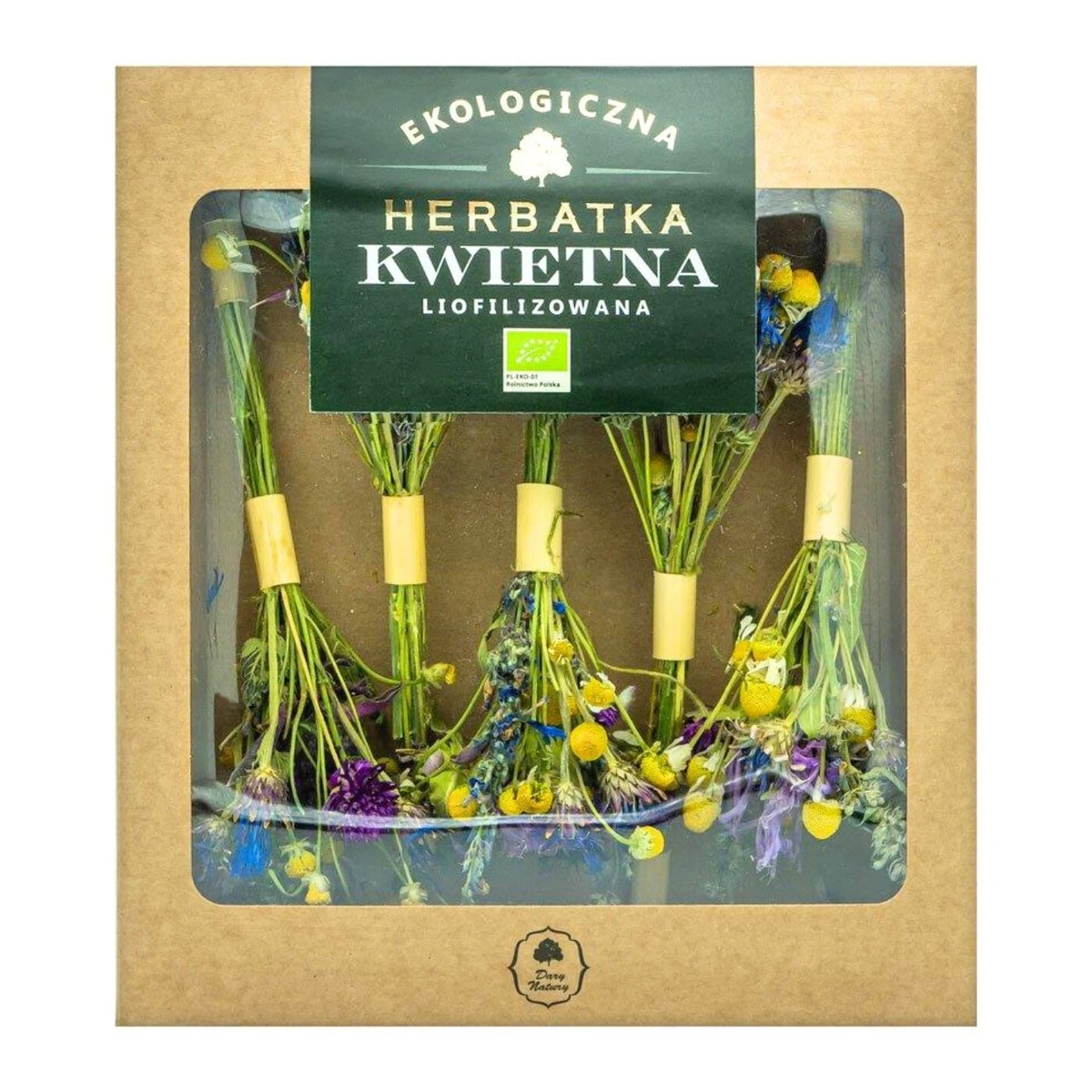 Herbatka na patyku Kwietna liofilizowana Bio, Dary Natury