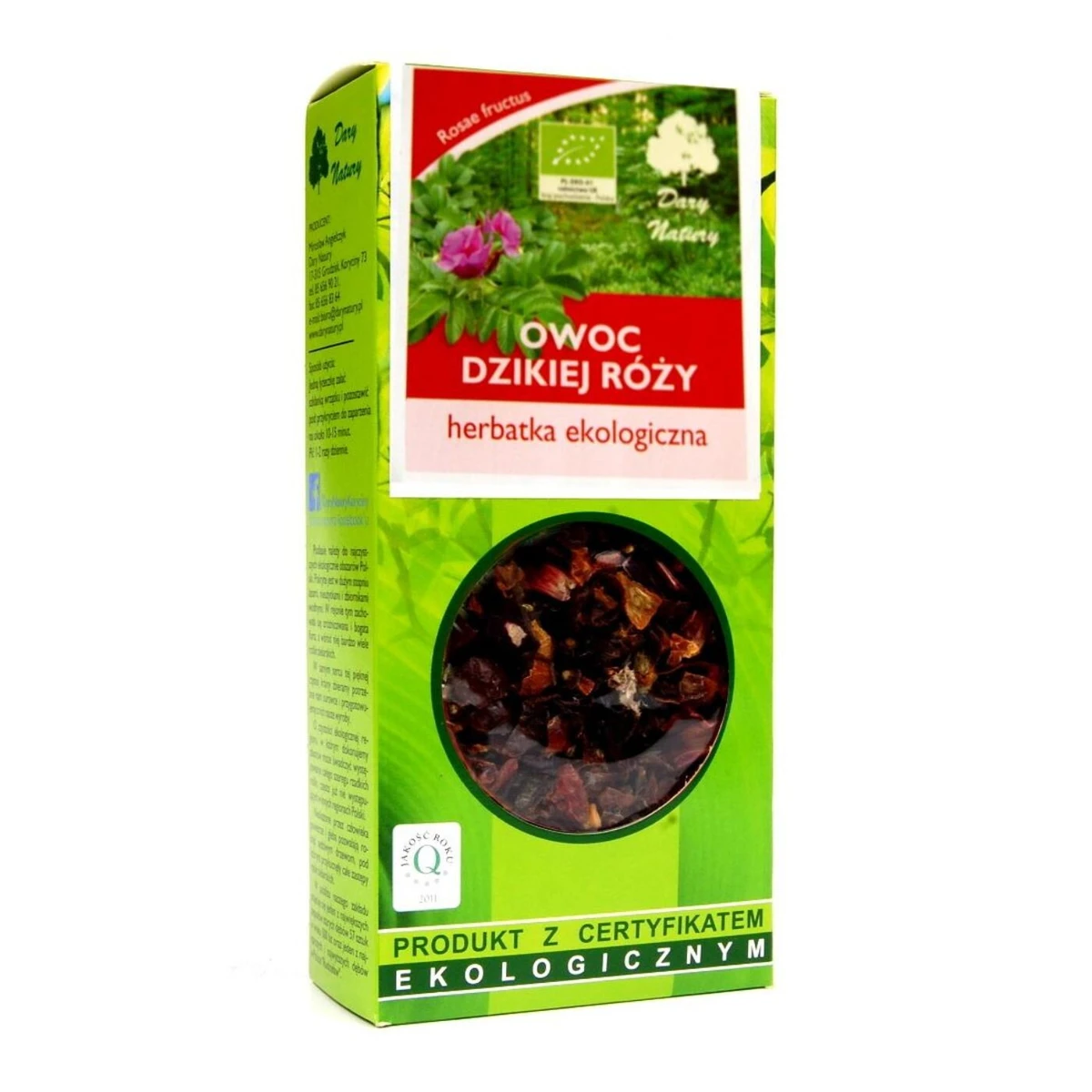 Herbatka owoc dzikiej róży Bio, Dary Natury