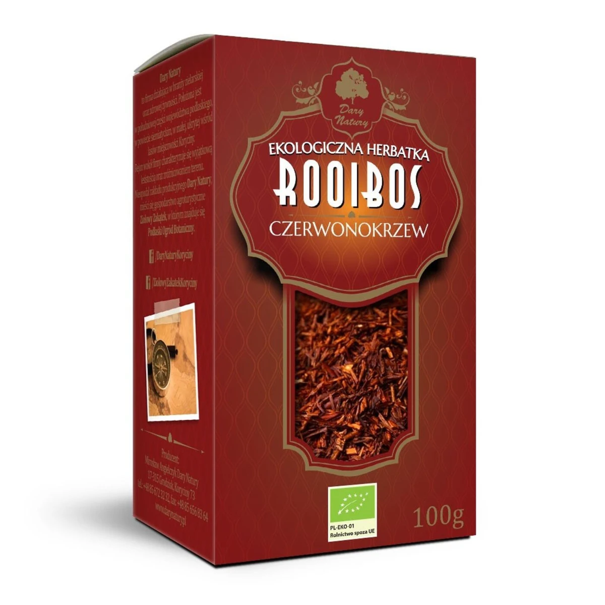 Herbatka rooibos Bio, Dary Natury