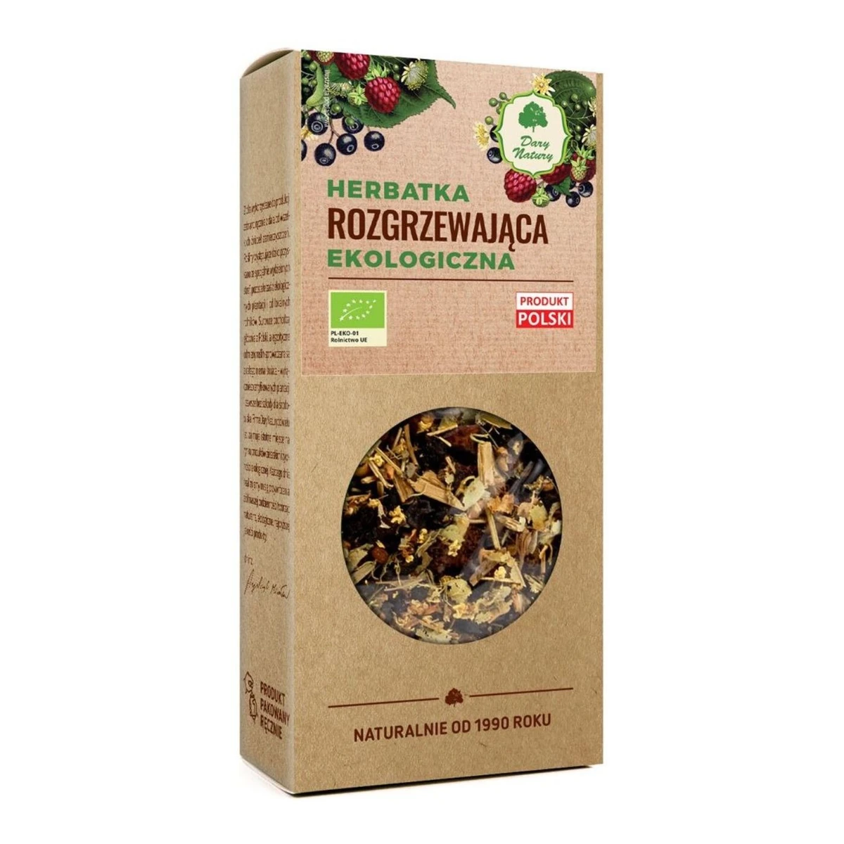 Herbatka rozgrzewająca Bio, Dary Natury