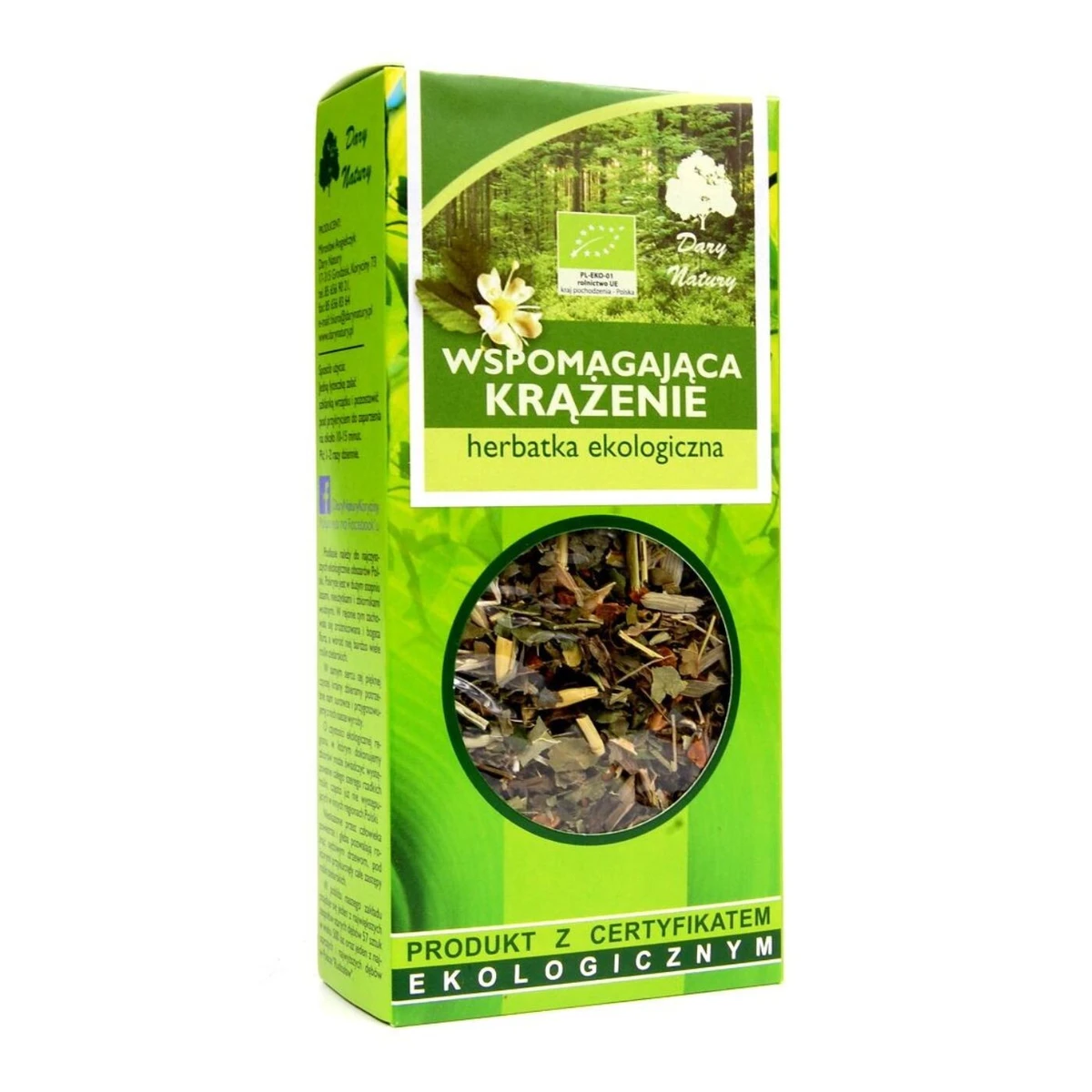 Herbatka wspomagająca krążenie Bio, Dary Natury