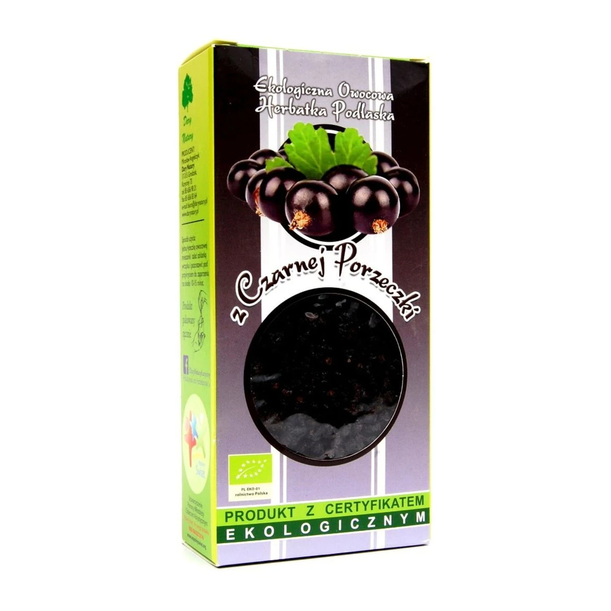Herbatka z czarnej porzeczki Bio, Dary Natury
