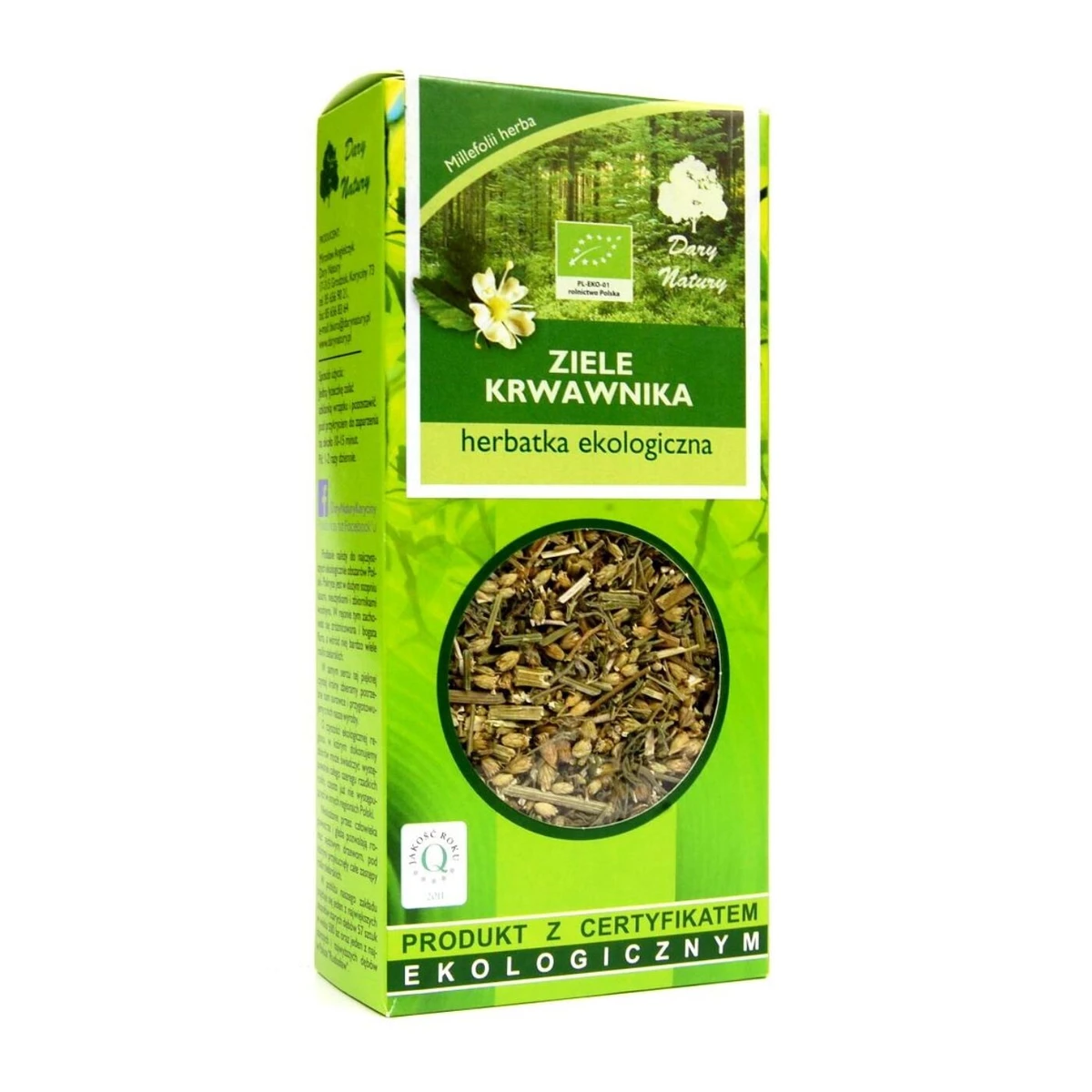 Herbatka ziele krwawnika Bio, Dary Natury