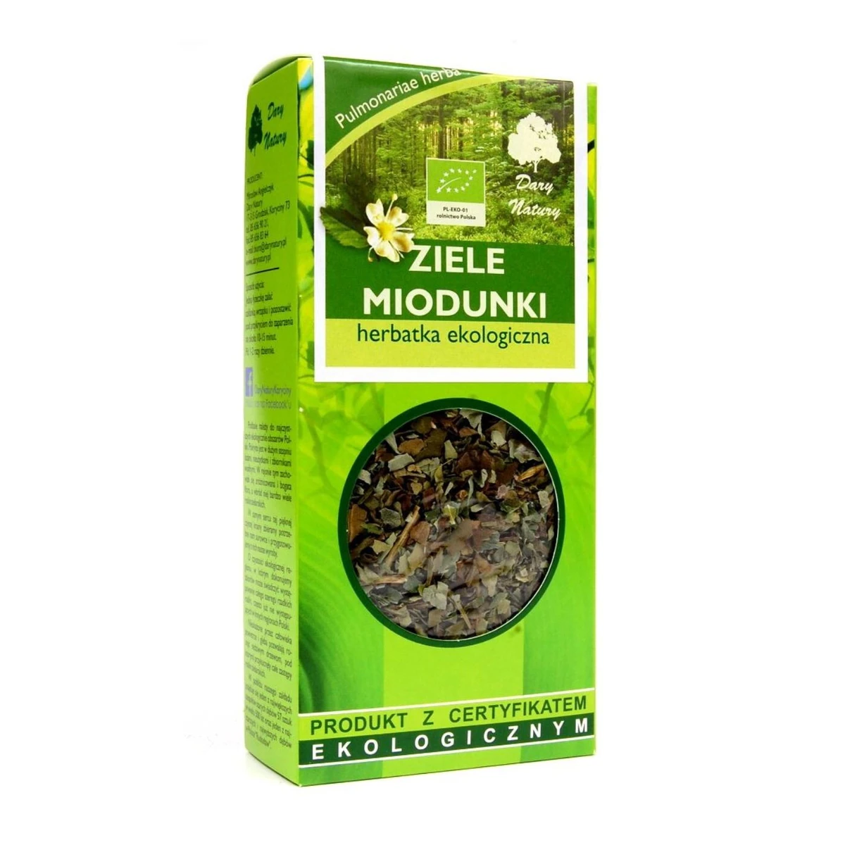 Herbatka ziele miodunki Bio, Dary Natury
