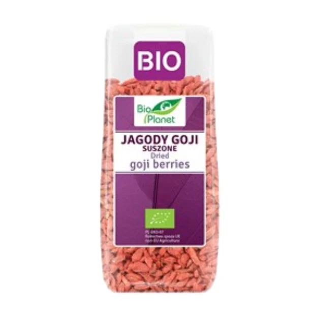 Jagody goji suszone Bio, 100 g, Bio Planet