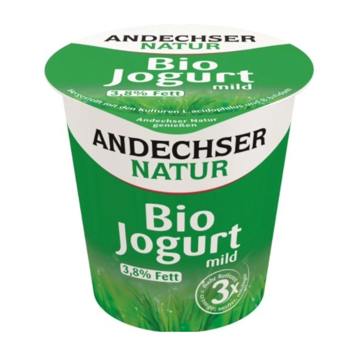 Jogurt naturalny 3,8% tł. Bio, 150g, Andechser Natur 