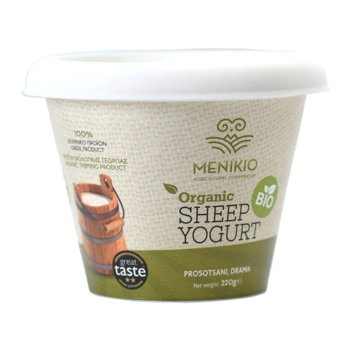 Jogurt owczy Bio, Menikio