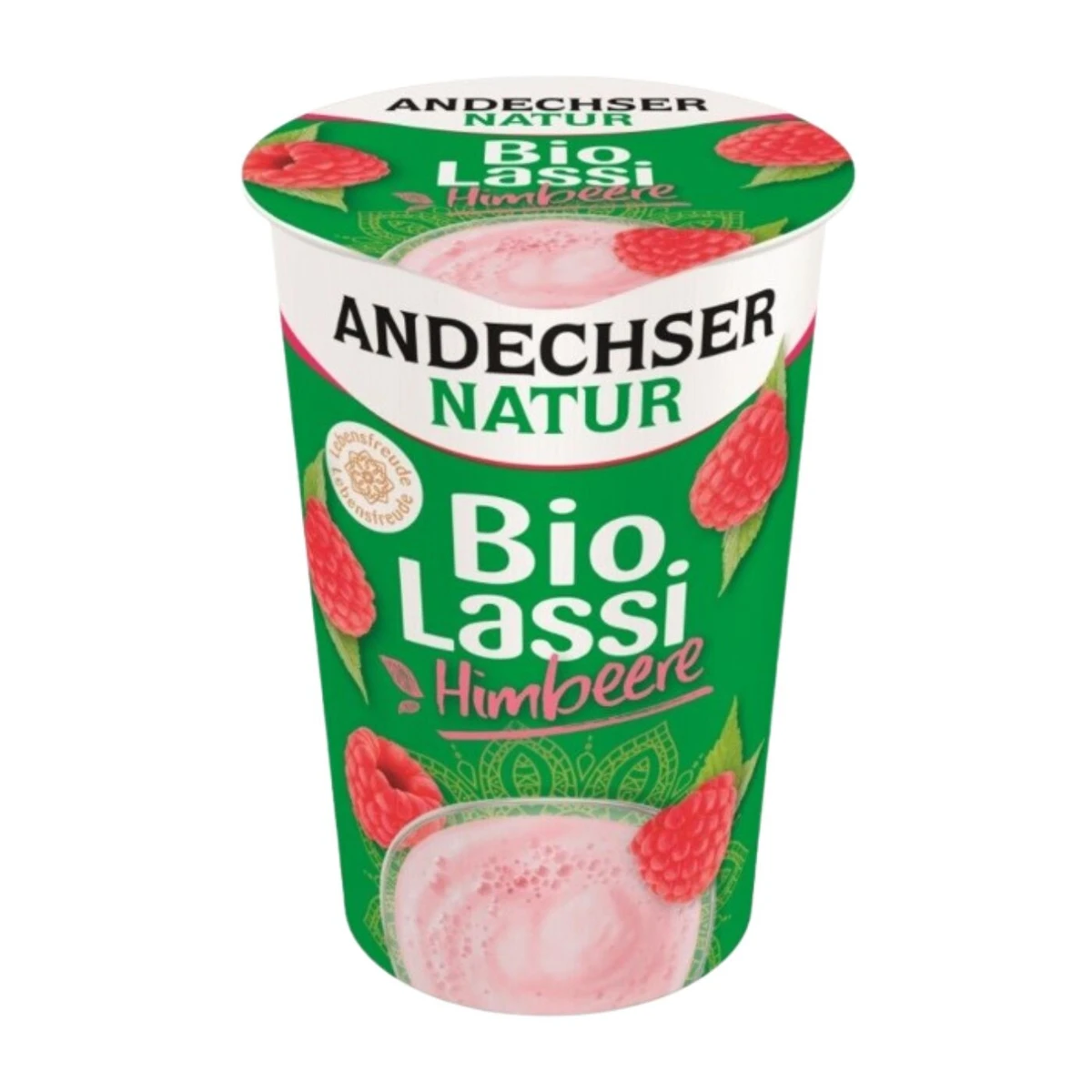 Jogurt pitny Lassi malina Bio, Andechser Natur