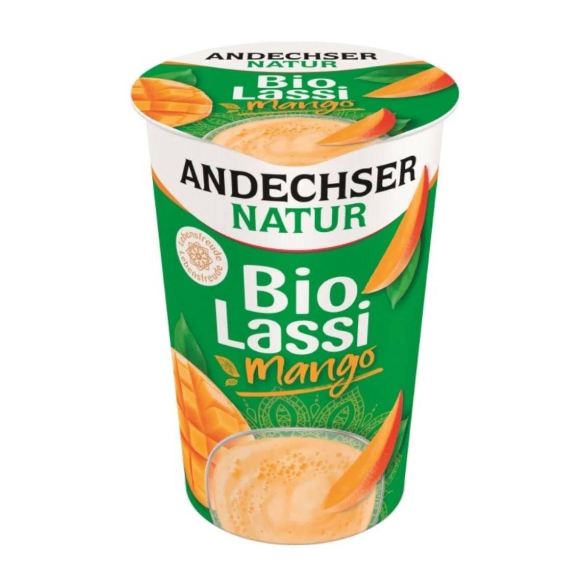 Jogurt pitny Lassi mango Bio, Andechser Natur