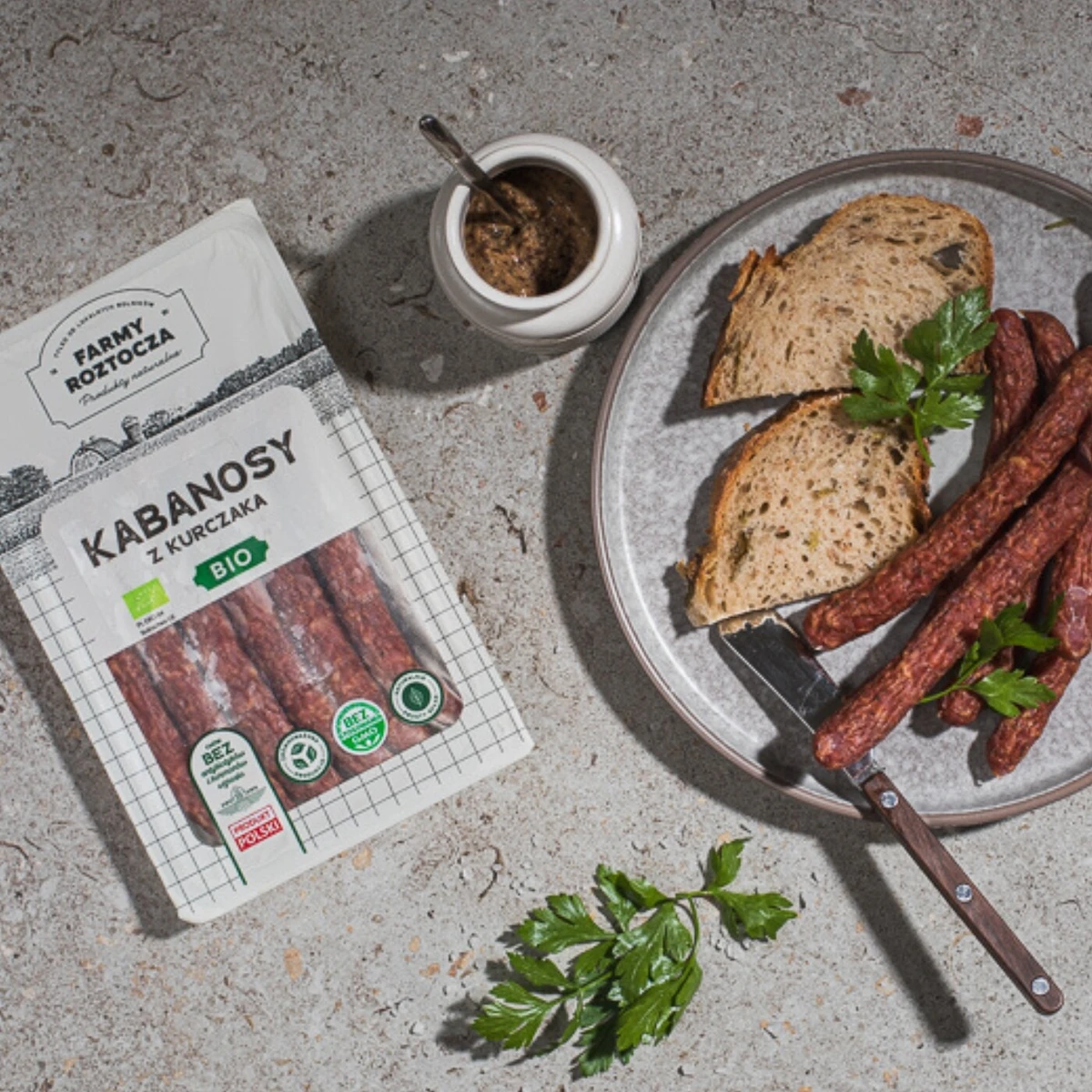 Kabanosy z kurczakiem Bio, Farmy Roztocza