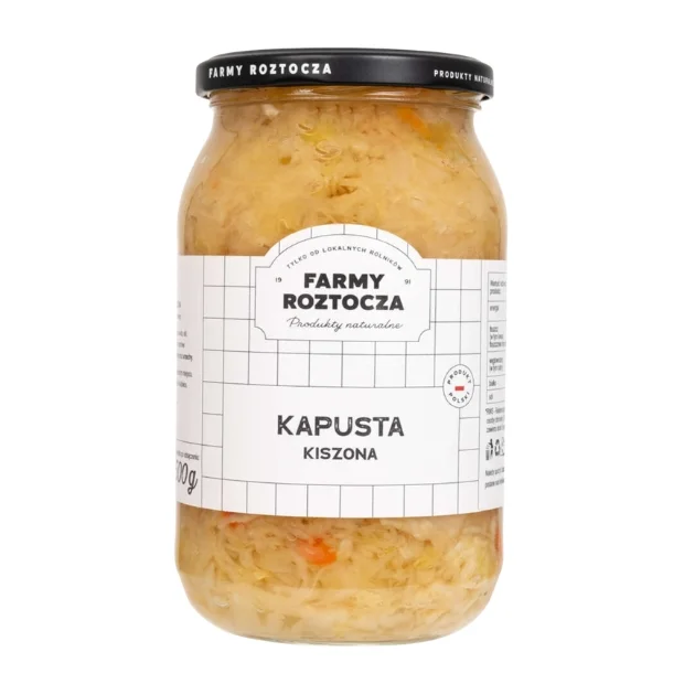 Kapusta kiszona, 850 g, Farmy Roztocza