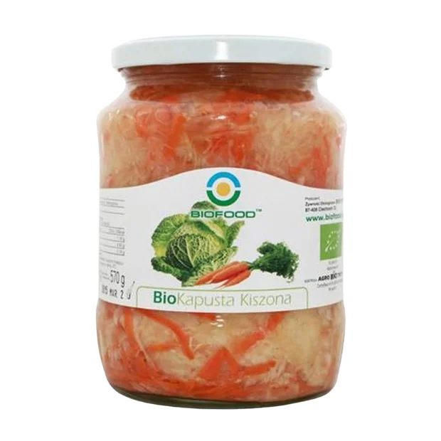 Kapusta kiszona Bio, 700 g, Biofood