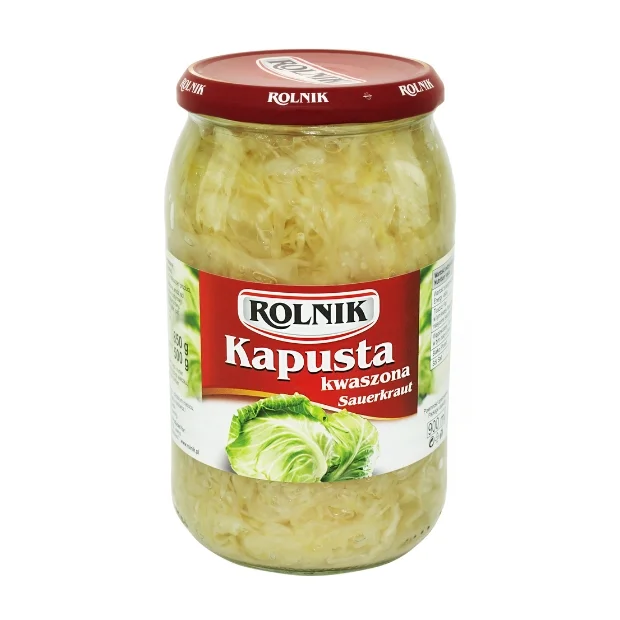 Kapusta kwaszona, 900 ml, Rolnik 