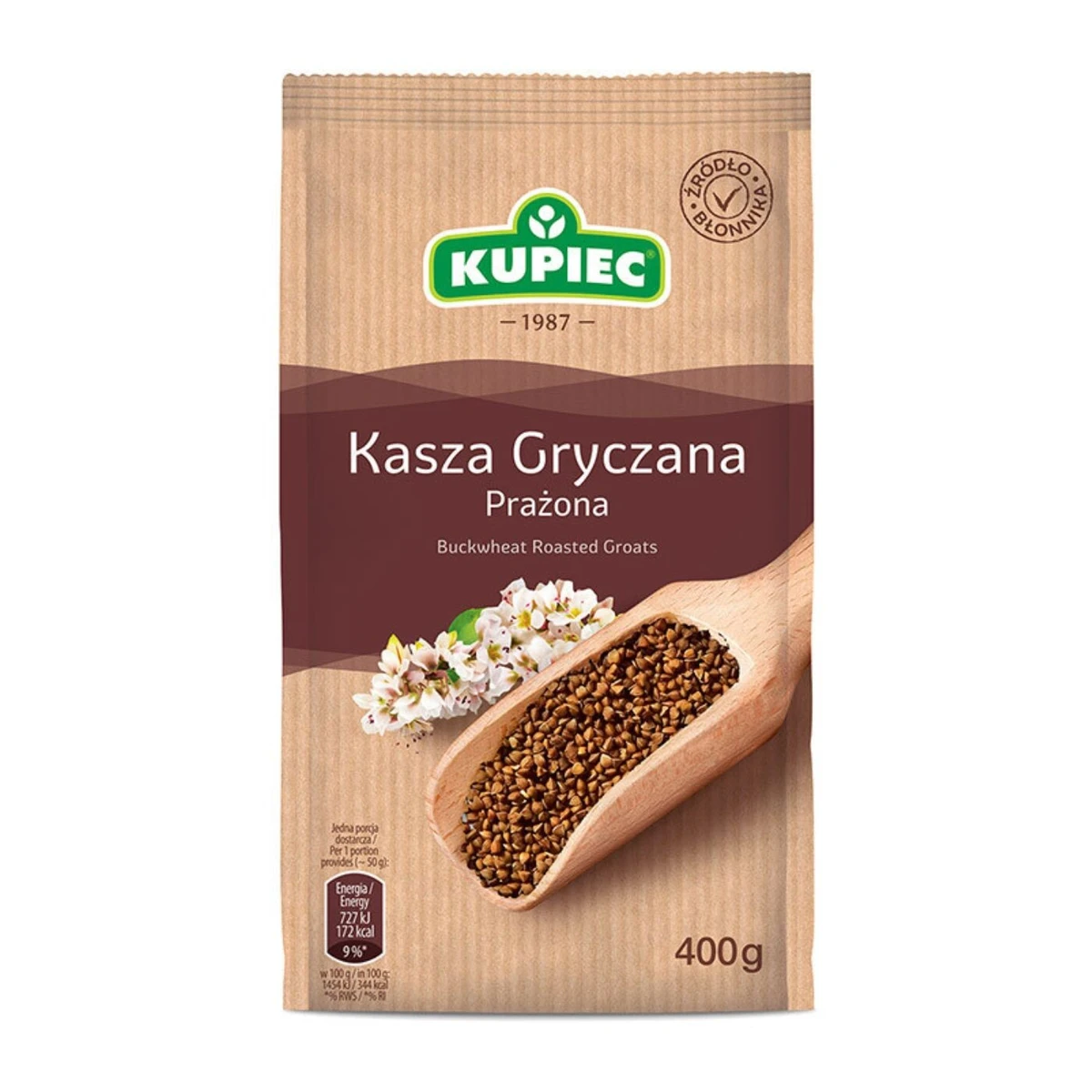 Kasza gryczana prażona, Kupiec