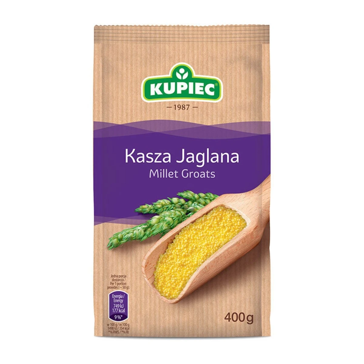 Kasza jaglana, Kupiec