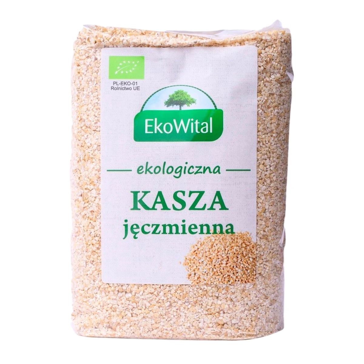 Kasza jęczmienna Bio, 1 kg, EkoWital
